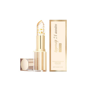 Rouge à lèvres hydratant thermochromique à la feuille d'or, soin quotidien des lèvres, lèvres lisses et rosées, léger, non gras, ne laisse aucune trace sur le gobelet - Product Image 5
