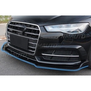 ลิ้นกันชนหน้า สปลิตเตอร์กันชนหน้า ชุดแต่งดิฟฟิวเซอร์ สำหรับ AUDI A6 C7 C8 2019-2021 อุปกรณ์ตกแต่งรถยนต์ - Product Image 3