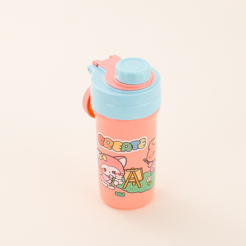 Purple water cup [cartoon style]