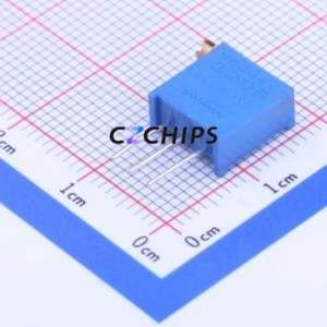 ตัวต้านทาน/โพเทนชิออมิเตอร์แบบปรับได้3296X-1-202ผ่านรูส่วนประกอบ (THT) ตัวต้านทาน2Kohm 10% - Product Image 1