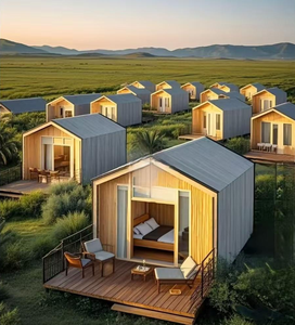 Service de Conception Architecturale Professionnelle Villa en Acier Léger avec Rendu <span class=keywords><strong>3Dmax</strong></span>, Dessins CAO et Plan Directeur - Product Image 2