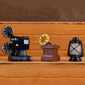 Miniaturas de Resina de Electrodomésticos Retro Creativos, Adornos Encantadores para Decoración de Paisajes, Accesorios para Manualidades - Product Image 3
