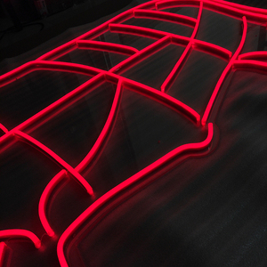 Offre spéciale à faible coût à la main fait sur commande conduit Flexi luminosité avant illuminé fixé au mur Red Bull enseignes - Product Image 4
