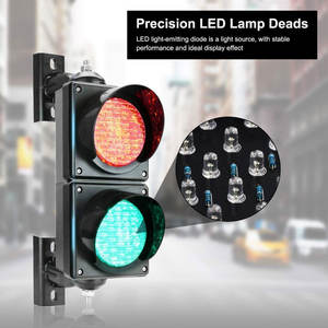 Vente directe d'usine en gros de feux de signalisation routière LED 24V 5W rouge, jaune et vert de 200 mm - Product Image 4