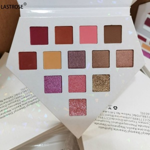 Paleta de Sombras de Ojos de Forma Especial, Alta Pigmentación, Sombras de Ojos Cuadradas en Polvo Mineral, Brillantes/Mate/Con Purpurina - Product Image 2