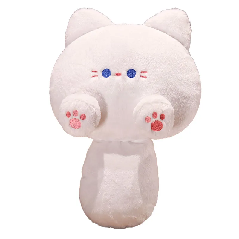 Atacado novo design bonito bicho de pelúcia brinquedos de pelúcia adorável gato boneco presente para crianças