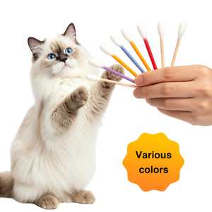 Cotton Swab Shaped Catnip Toy <b>Plush</b> Toy for Indoor <b>Cats</b> Soothing Interactive Stress Relief Pet Toy - Product Image 1