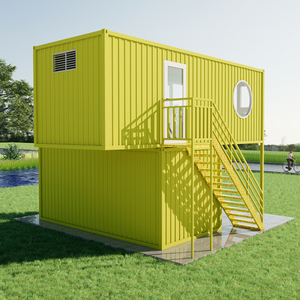Nouvelle arrivée : maison préfabriquée en conteneur portable de fabrication chinoise, extensible et pliable, pour habitation. - Product Image 4