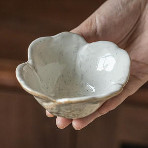 Plato de inmersión de cerámica pequeño de estilo japonés Vintage, plato de condimento de sabor para el hogar de alto valor de Color, <span class=keywords><strong>vajilla</strong></span> de comedor adornada para el hogar - Product Image 4