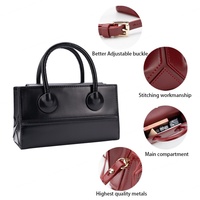 Sac fourre-tout tendance pour femme 2024, motif géométrique bicolore, fermeture à glissière, matériau PU, deux poignées, doublure en polyester