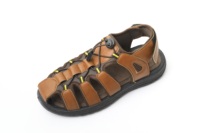 Sandalias de Pescador para Hombre Hechas a Mano de Alta Calidad con Parte Superior de PU, Transpirables, Ligeras, Antideslizantes y con Hebilla para Verano