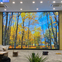 Écran LED fixe intérieur à pas fin P1.86 pour église, salle de culte, fond de scène, taille personnalisée, CE RoHS OEM