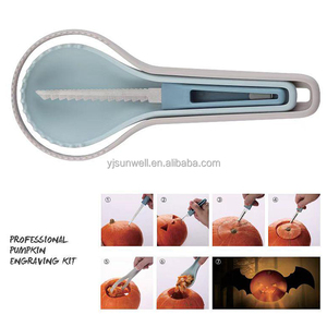 ชุดแกะสลักฟักทอง3in1ฮาโลวีนอุปกรณ์ในครัวเครื่องมือแกะสลักผักผลไม้ - Product Image 5