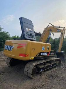 Excavadora de orugas hidráulica anfibia de tamaño medio Sanyy SY135C, bomba de motor de núcleo de 14 toneladas, engranaje de Motor, Venta barata, modelo usado 2016 - Product Image 2