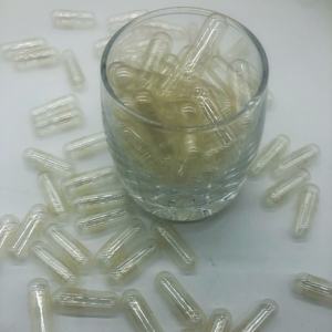 קפסולות ג'לטין ריקות שקופות, מידה 0, בעלות תקן חלאל ותואמות GMP, תוצרת YUEXI, תומכות בלוגו מותאם אישית לפי דרישת הלקוח. - Product Image 4