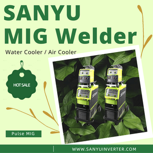 Saldatrice Digitale SANYU 500A MIG con Impulsi, Saldatura ad Arco Protetto a <span class=keywords><strong>Gas</strong></span> 380V <span class=keywords><strong>per</strong></span> Saldatura <span class=keywords><strong>Alluminio</strong></span> - Product Image 2
