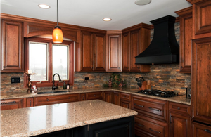 Classique Marron <span class=keywords><strong>En</strong></span> Bois Prêt à l'<span class=keywords><strong>emploi</strong></span> Shaker Armoires de <span class=keywords><strong>Cuisine</strong></span> <span class=keywords><strong>En</strong></span> Bois Massif - Product Image 2
