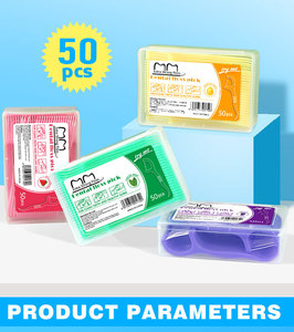 Bycare Bulk 50 choix par boîte saveur de fruits à la menthe HIPS + UHMWPE choix de fil dentaire pour un usage domestique - Product Image 6