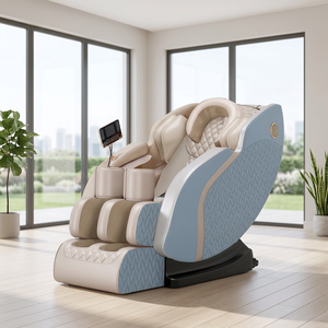 Fauteuil de massage électrique, massage complet du corps par pétrissage, chauffage aux herbes, audio Bluetooth haute fidélité, zéro gravité - Product Image 1