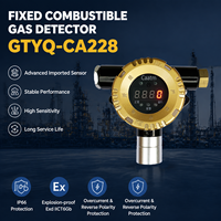 Détecteur de gaz combustible antidéflagrant CAATM GTYQ-CA228, capteur de fuite de gaz industriel GPL/gaz naturel, type catalytique, IP66