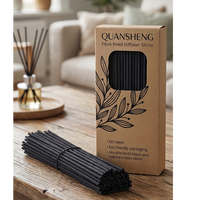 Ensemble de bâtonnets diffuseurs d'arômes d'huile bâtons en fibre diffuseur personnalisé avec bâtonnets