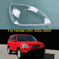 Cubierta de Faro Delantero para Honda CRV 2002~2004, Reemplazo de Lente de Cristal Transparente para Faro Delantero, Carcasa de Lámpara Frontal para Auto
