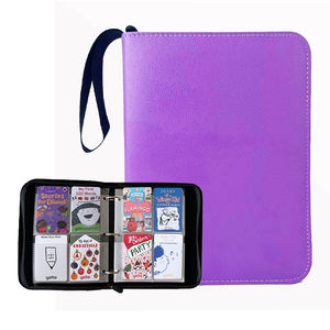 Pochette personnalisée Organisateur de porte-cartes avec fermeture à glissière, dragonne, classeur pour cartes Mini <span class=keywords><strong>Yoto</strong></span>, support de rangement pour cartes, 120 - Product Image 1