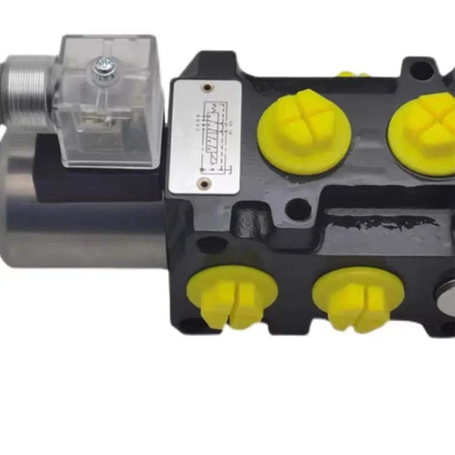 SVV06 solenoid diverter valve 3 way spool diverter hydraulic solenoid hydraulic manual oilpath diverter valve