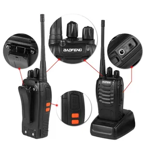 Baofeng-<span class=keywords><strong>Walkie</strong></span>-<span class=keywords><strong>talkie</strong></span> UHF para niños, transceptor de mano, radio bidireccional, baofeng 888s BF 888s bf888s - Product Image 3