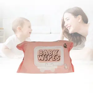 Baby 120 Oem Face Cleanest Price Of Napkins Custom Label Water Towels Wet Box 120Pieces Dry Clean Wipes