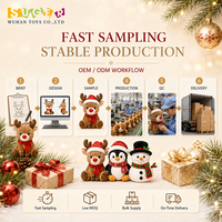 Toptan Noel Peluş Oyuncakları Süpermarketler, Mağazalar, Mevsimlik Teşhirler, Tatil Hediyeleri ve Perakende Programları için
