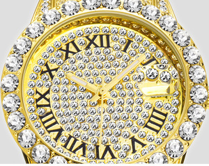 Orologi al quarzo impermeabili alla moda in acciaio inossidabile gioielli all'ingrosso per le donne - Product Image 2