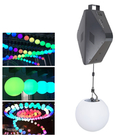 LED Magic lifting ball elevator 10m lumières de scène dj disco éclairage pour restaurant club fête de mariage