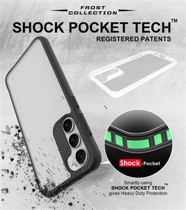 ฝาครอบโทรศัพท์พีซีแบบโปร่งแสงสำหรับซัมซุงกาแล็คซี่ S23+ S24 S26 S25Edge S23Ultra <span class=keywords><strong>S22FE</strong></span> S23Plus กันกระแทกเปลือกกันชนแบบนุ่ม - Product Image 2