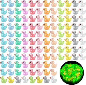 <span class=keywords><strong>Canards</strong></span> Lumineux Multicolores en Gros, <span class=keywords><strong>Canards</strong></span> en Résine Brillants dans le Noir pour Décoration de Jardin, Aquarium et Plantes en Pot - Product Image 1