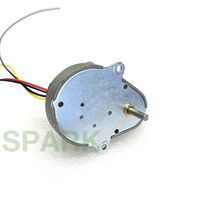 Moteur synchrone à aimant permanent PM35-024 12VAC avec tête d'engrenage en forme de poire 16 tr/min couple élevé pour usage industriel