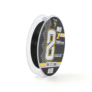 Filo da Pesca Intrecciato Nero Super Liscio 8X, Resistente e Non Sbiadisce, per Pesca in Lago, Fiume, Oceano e Barca, 100m - Product Image 6
