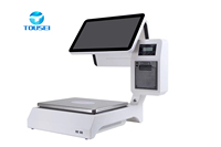 Balance électronique j900 i3/i5, à double écran tactile, 15.6 pouces, pour caisse de caissier, pointe de vente au détail, nouveauté 11.6