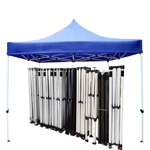 3x3 Ft fabbrica pieghevole a baldacchino tenda Gazebo telaio per tenda da esterno pieghevole portatile per fiera