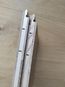 Plancher en bois d'ingénieur à chevrons en chêne européen <span class=keywords><strong>de</strong></span> <span class=keywords><strong>6</strong></span> pouces <span class=keywords><strong>de</strong></span> large et <span class=keywords><strong>de</strong></span> couleur blanche - Product Image 5