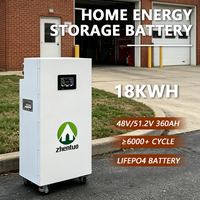 Batterie au lithium autonome 48V 360Ah 18Kwh, base résistante aux inondations, hauteur 15cm pour installation en sous-sol, sécurité garantie