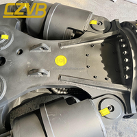 Pince hydraulique puissante à double cylindre pour excavatrices, cisailles de démolition de ferraille, essentielles pour la construction de moteurs et la démolition de noyaux de moteur