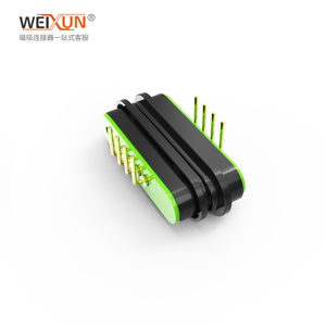 Konektor magnetik <span class=keywords><strong>4</strong></span>-pin dengan tekuk pria dan wanita konektor magnetis arus 5A. - Product Image 6