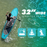 Planche de surf gonflable en matériau Drop Stitch pour sports nautiques, fabriquée en Chine, avec une grande réduction