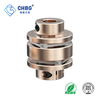 Accouplement CHBG Boga B-type à double diaphragme LE, accouplement à diaphragme unique à bride étagée, type élastique/servo