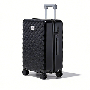 <span class=keywords><strong>Valise</strong></span> de voyage de luxe à prix d'usine, ensemble de bagages à roulettes en ABS PC, durable et élégant pour homme et femme - Product Image 4