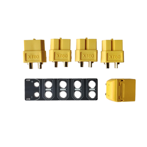 บอร์ดจ่ายไฟฮับ XT60, ตัวแยก XT60 เป็น XT90 แบบ 1 ต่อ 4 สำหรับขยายแบตเตอรี่โดรน K65 - Product Image 4