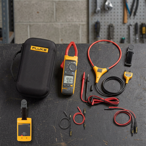 แคลมป์มิเตอร์393FC Fluke 1500 V True-RMS พร้อม iflex การฉายรังสีพลังงานแสงอาทิตย์และ PV นำสำหรับการทดสอบไฟฟ้า - Product Image 3