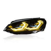 Feux avant AKD Car Styling pour VW Golf 7, projecteur LED, lentille de projecteur, 2013-2020, Golf 7.5, phares Mk7 MK7.5 Tsi Drl, automobile