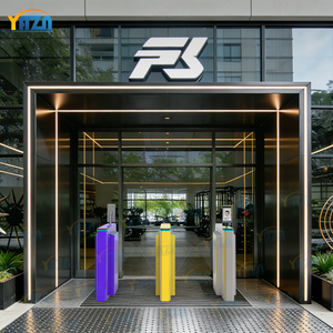 Barrière à ailes coulissantes automatiques pour un contrôle efficace du flux, accès rapide en 0,2s, système de sécurité 1400 mm pour les hubs de transit et les stades sportifs - Product Image 3